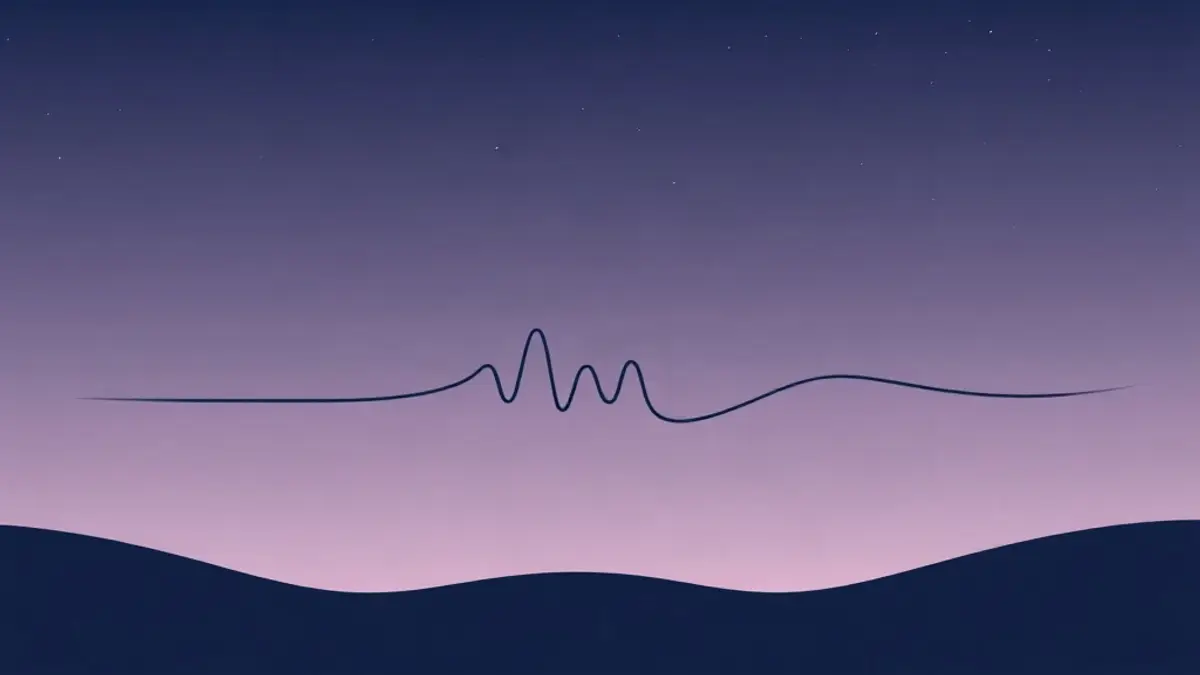 Abstract illustration representing 4-7-8 breathing for sleep how to do it