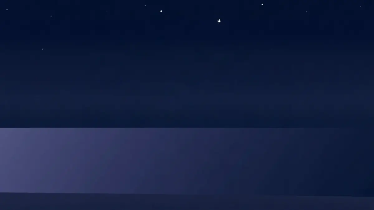 Abstract illustration representing how to go to bed earlier without lying awake