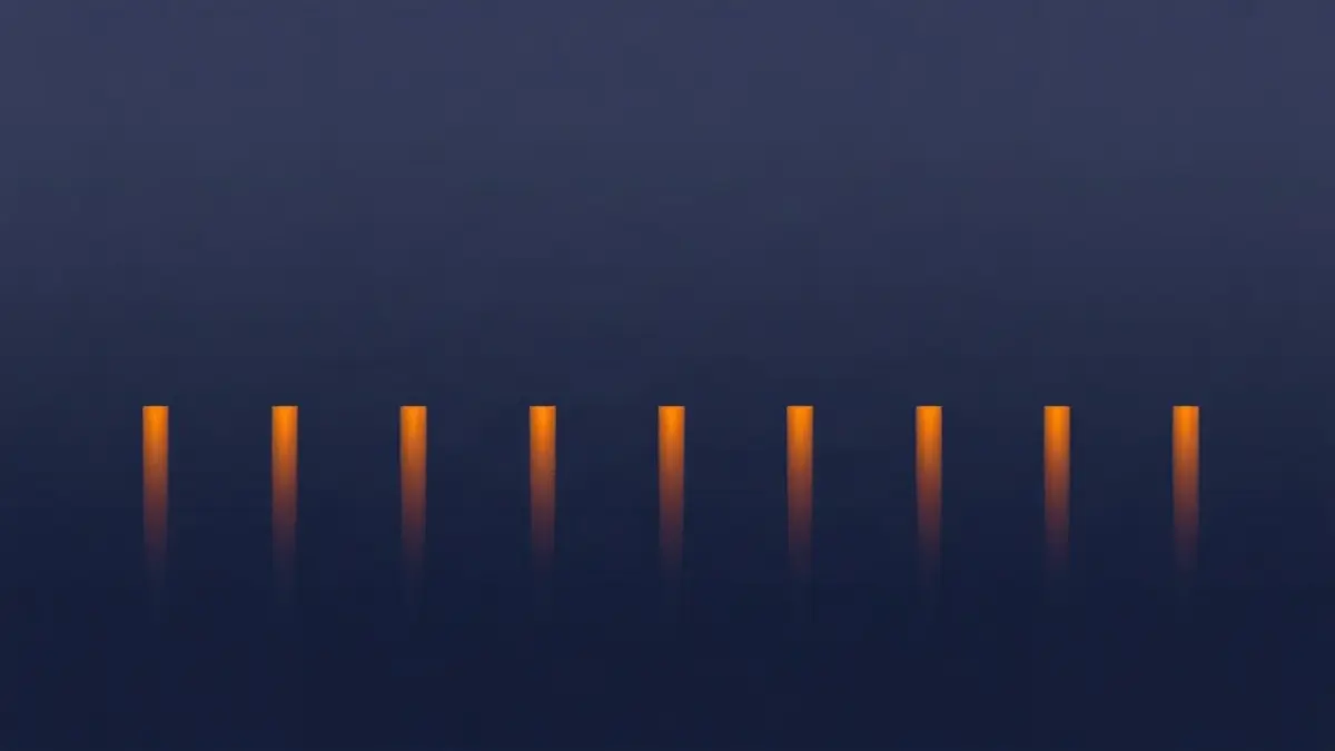 Abstract illustration representing how to wake up at the same time every day