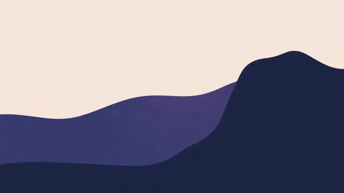Abstract illustration representing sleep quality vs quantity which matters more?